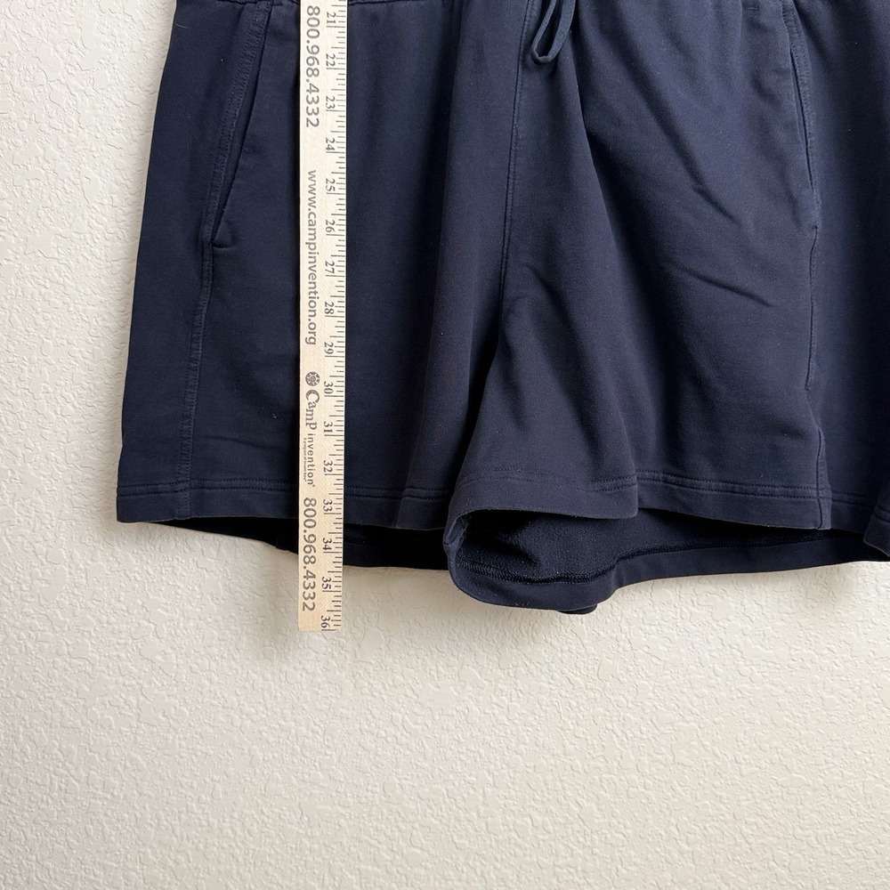 Athleta Retroterry Romper Black Zip Front Athleisure Preppy Sz XL Tennis Sporty - Picture 4 of 9